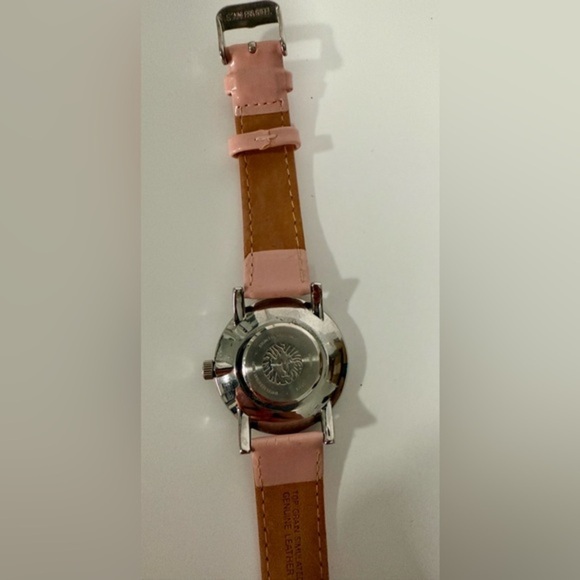 Anne Klein‎ Womens Watch 38mm Oval Dial Pink Leather needs new Battery - Picture 10 of 10